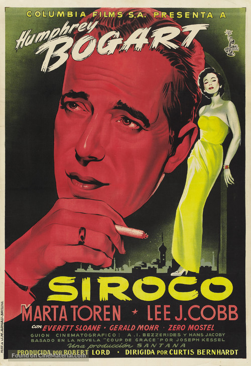 Sirocco - Spanish Movie Poster