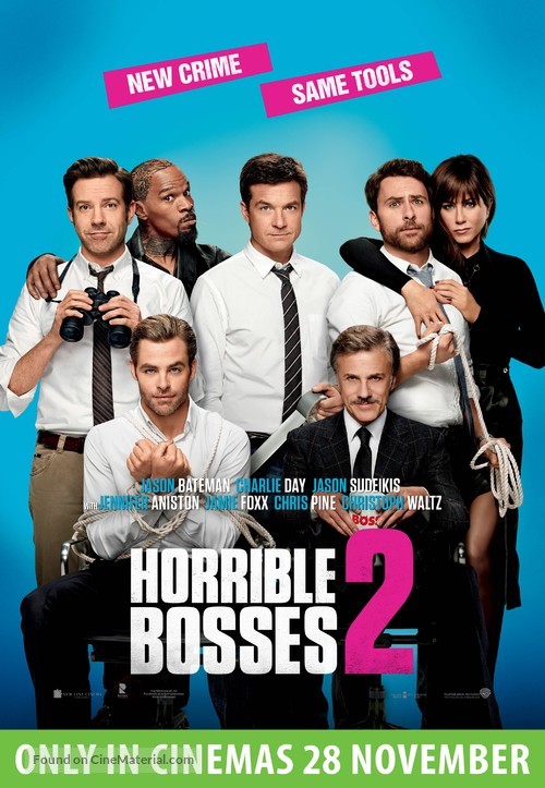 Horrible Bosses 2 - British Movie Poster