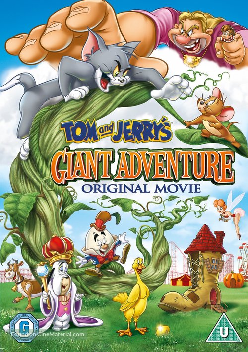 Tom and Jerry&#039;s Giant Adventure - British Movie Cover