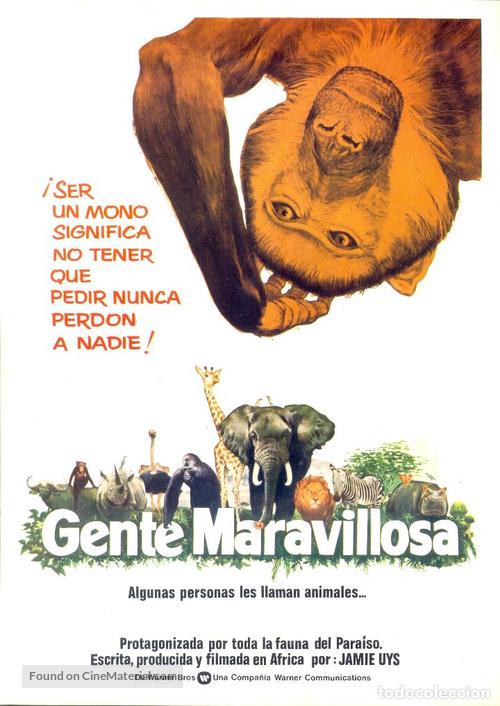 Animals Are Beautiful People - Spanish Movie Poster