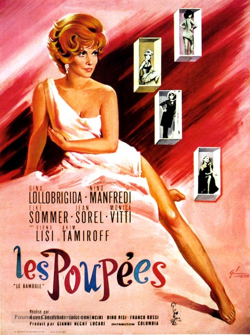 Le bambole - French Movie Poster