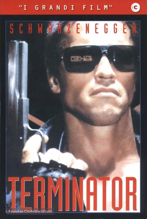 The Terminator - Italian Movie Cover