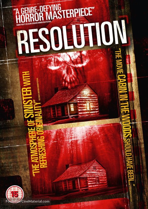 Resolution - British DVD movie cover