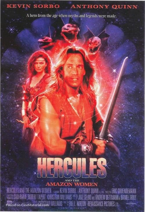 Hercules and the Amazon Women - Movie Poster