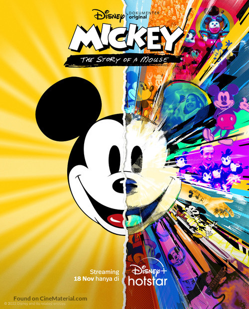 Mickey: Het Verhaal van een Muis - Indonesian Movie Poster