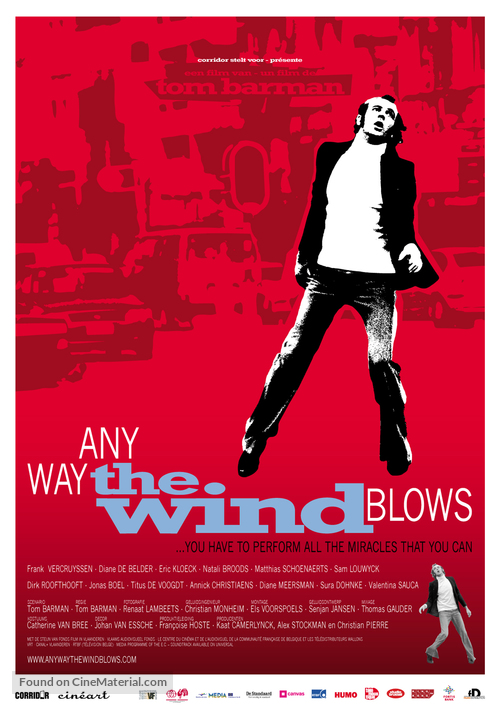 Any Way the Wind Blows - Belgian poster