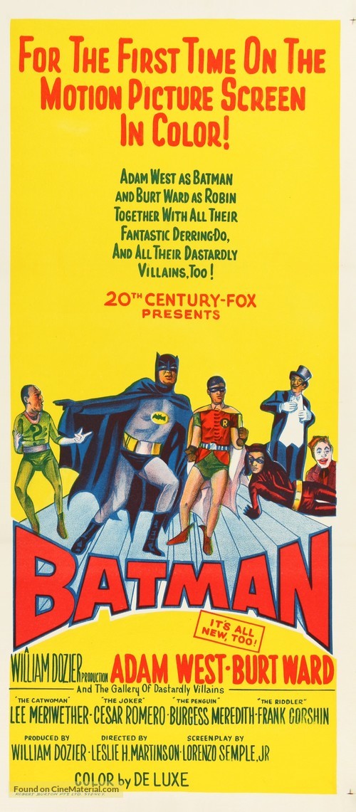 Batman - Australian Movie Poster