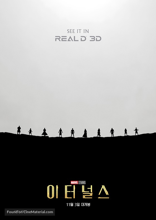 Eternals - South Korean Movie Poster