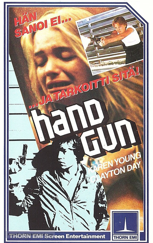 Handgun - Finnish VHS movie cover
