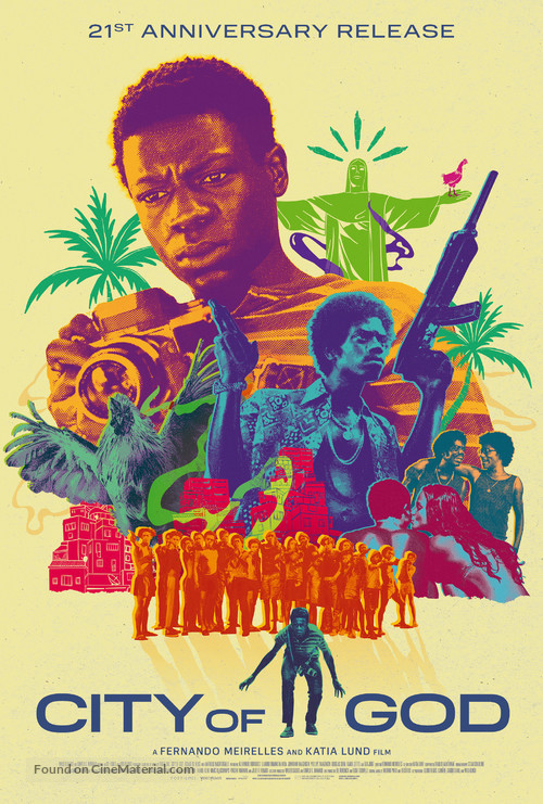 Cidade de Deus - Re-release movie poster