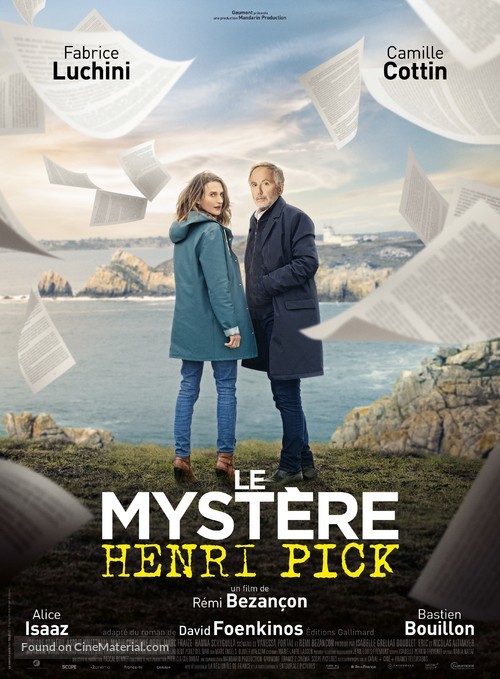 Le myst&egrave;re Henri Pick - French Movie Poster