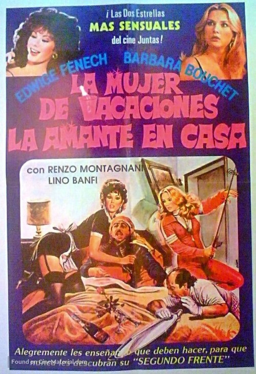 La moglie in vacanza... l&#039;amante in citt&agrave; - Argentinian Movie Poster