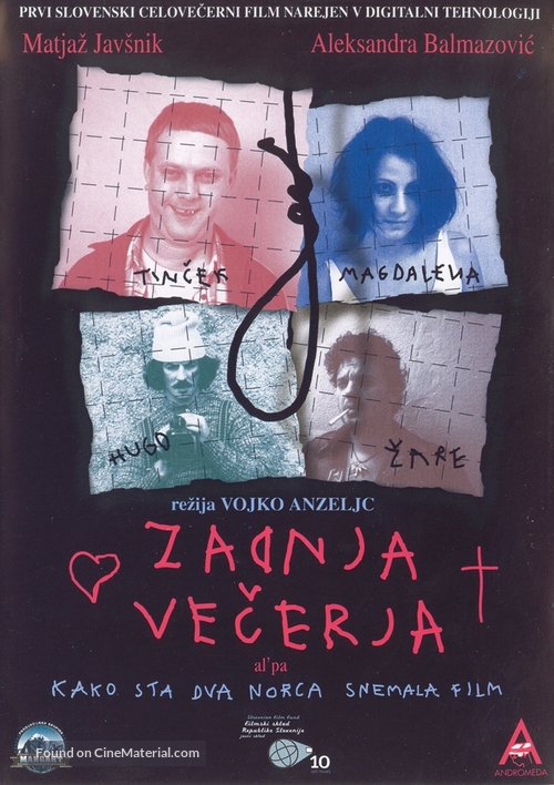 Zadnja vecerja - Slovenian DVD movie cover