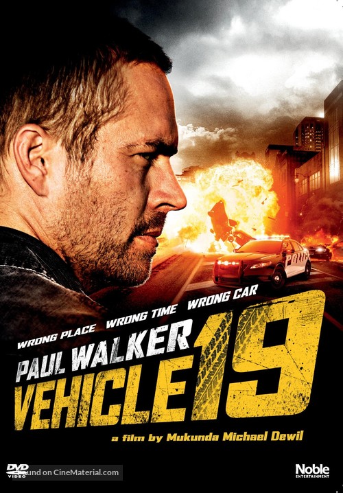 Vehicle 19 - Swedish DVD movie cover