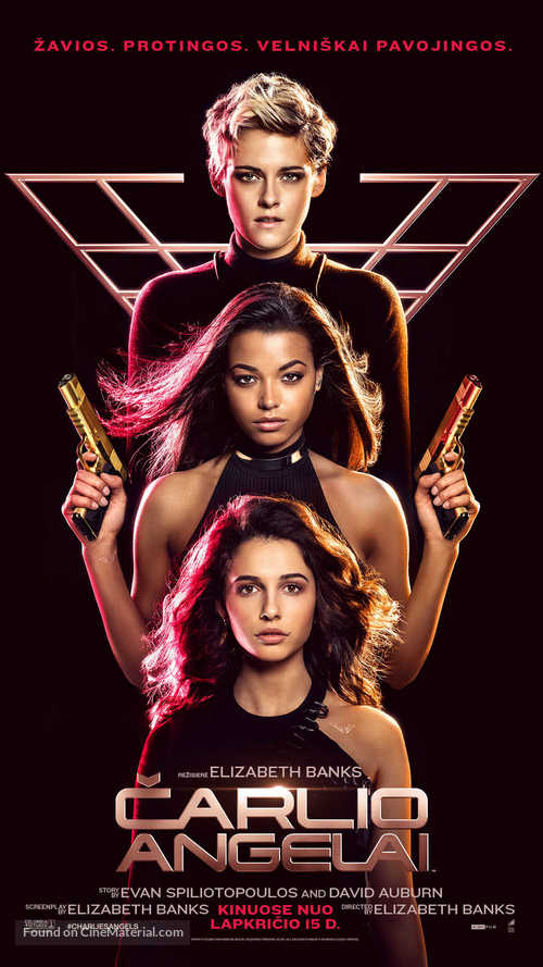 Charlie&#039;s Angels - Lithuanian Movie Poster