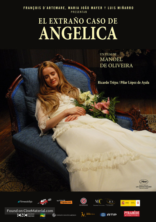 O Estranho Caso de Ang&eacute;lica - Spanish Movie Poster