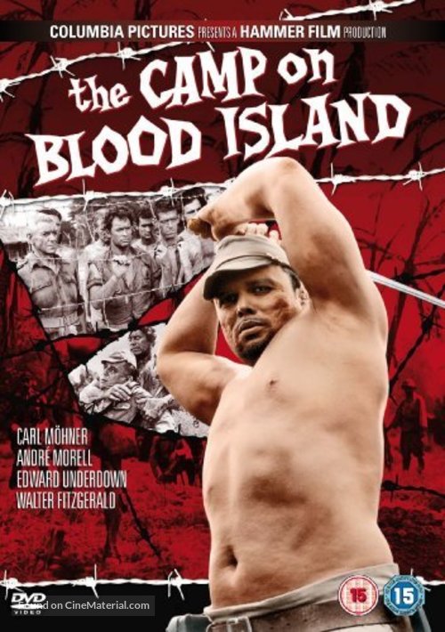 The Camp on Blood Island - British Movie Cover