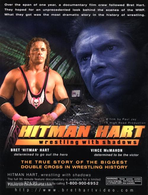 Hitman Hart: Wrestling with Shadows - Movie Poster