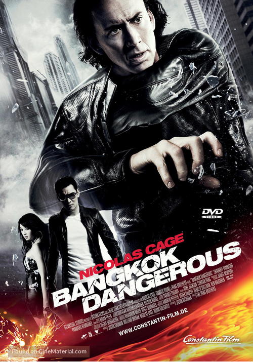 Bangkok Dangerous - German DVD movie cover