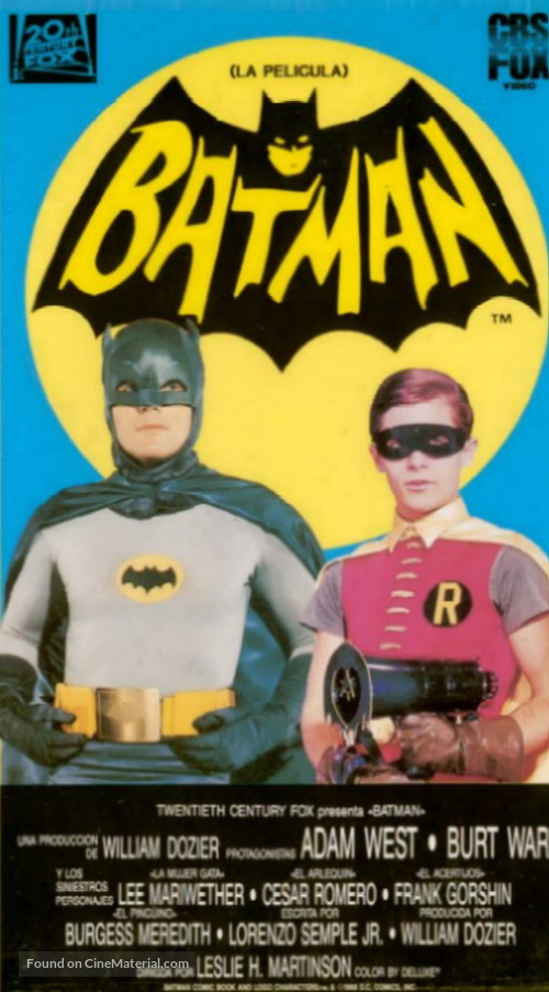 Batman - Spanish Movie Cover