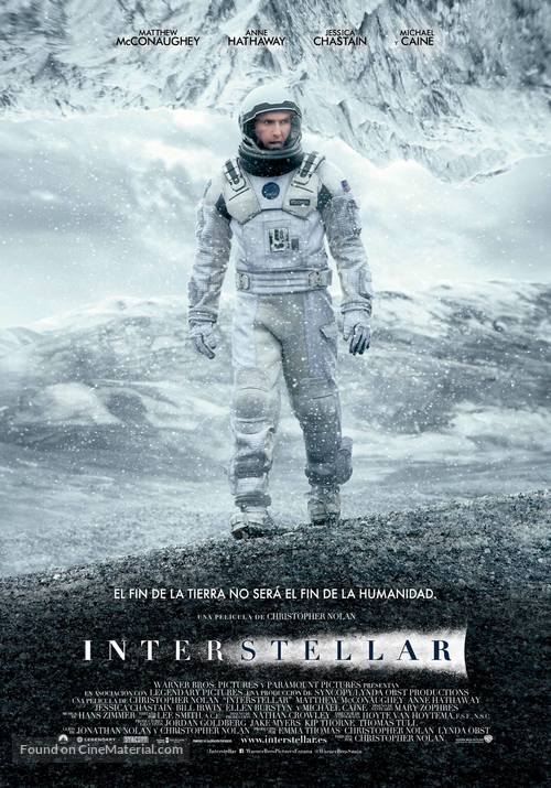 Interstellar - Spanish Movie Poster