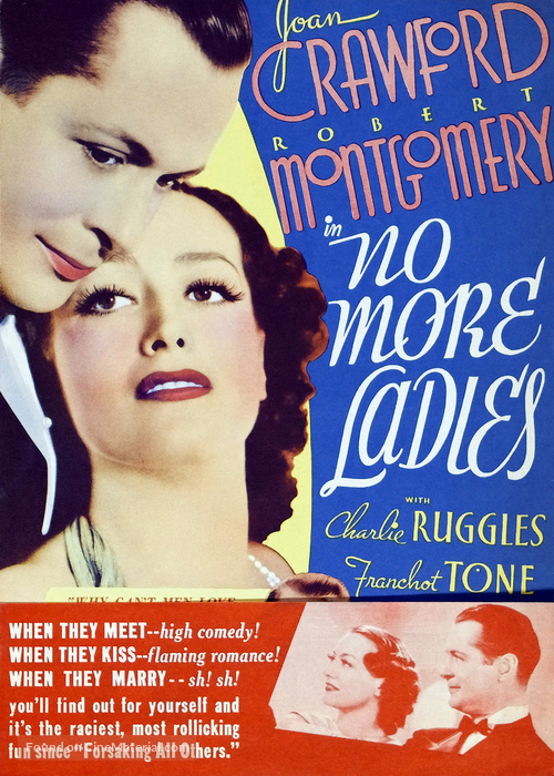 No More Ladies - Movie Poster