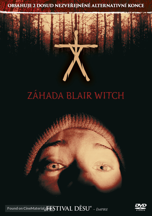 The Blair Witch Project - Czech DVD movie cover