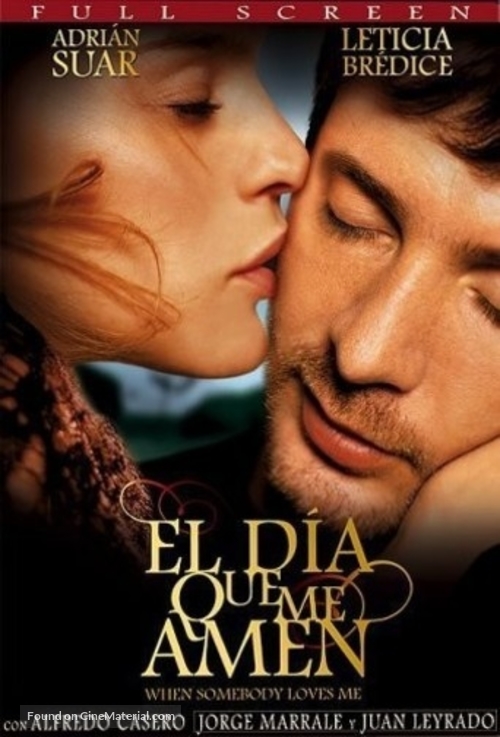 El d&iacute;a que me amen - Argentinian Movie Cover