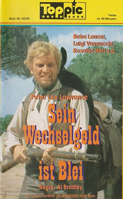 I giorni della violenza - German VHS movie cover