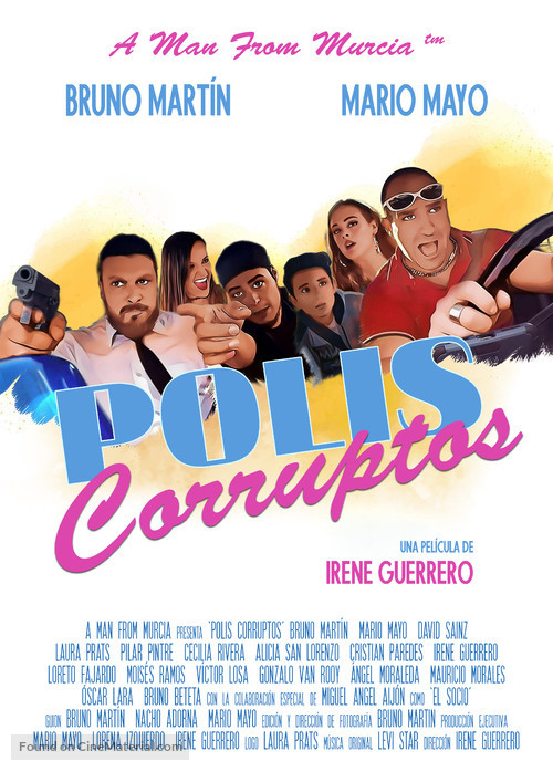 Polis corruptos - Spanish Movie Poster