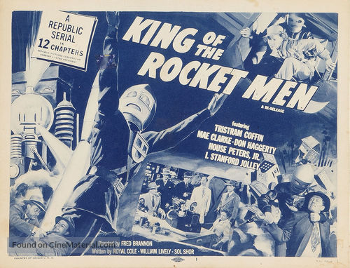 King of the Rocket Men - Re-release movie poster
