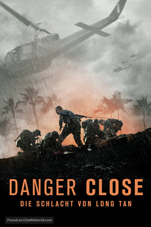 Danger Close: The Battle of Long Tan - German Movie Cover