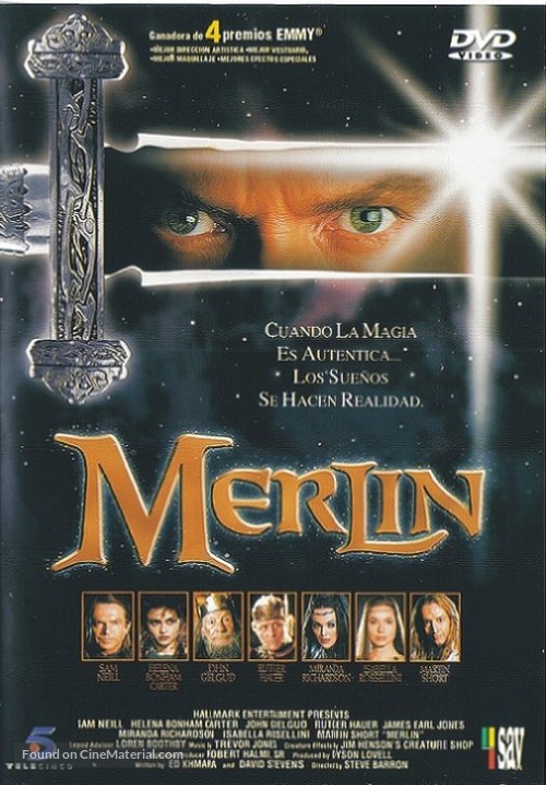 Merlin - Spanish Movie Cover