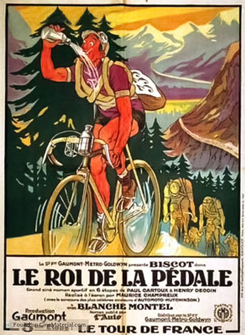 Le roi de la p&eacute;dale - French Movie Poster