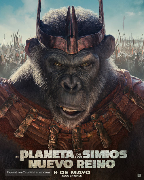 Kingdom of the Planet of the Apes - Argentinian Movie Poster