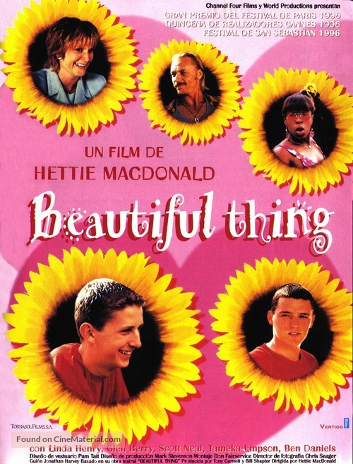 Beautiful Thing - Spanish Movie Poster