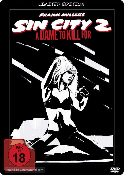 Sin City: A Dame to Kill For - German DVD movie cover