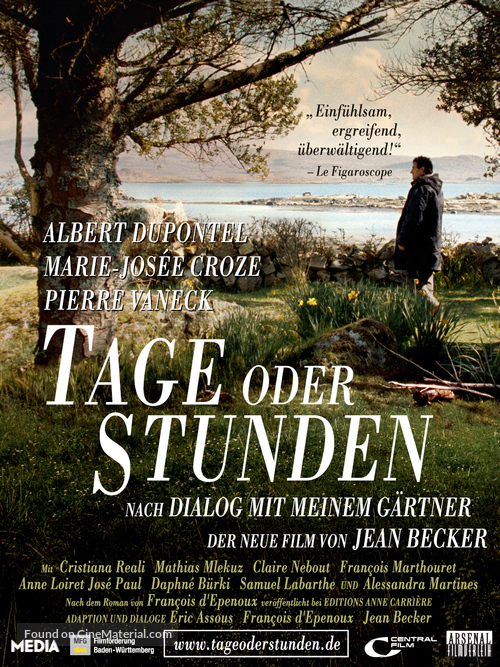 Deux jours &agrave; tuer - German poster