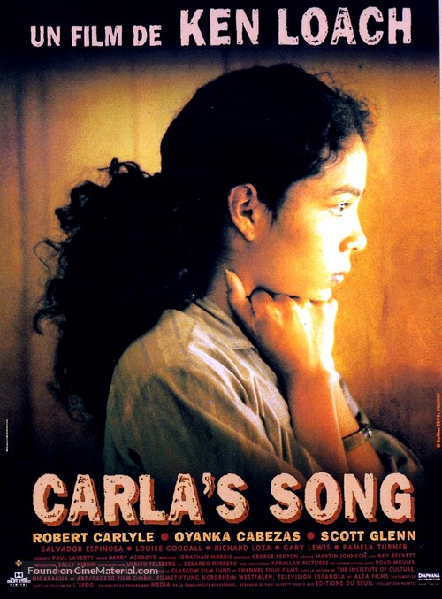Carla&#039;s Song - French Movie Poster