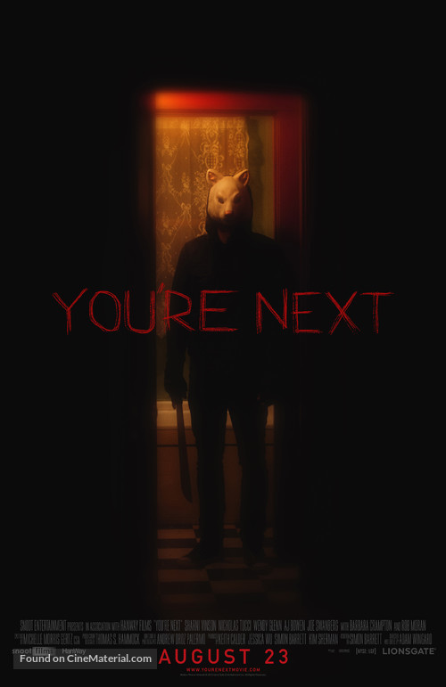 You&#039;re Next - Movie Poster