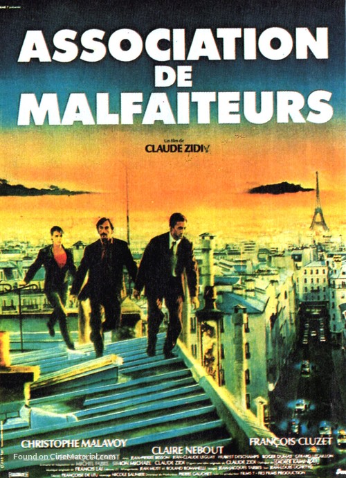 Association de malfaiteurs - French Movie Poster