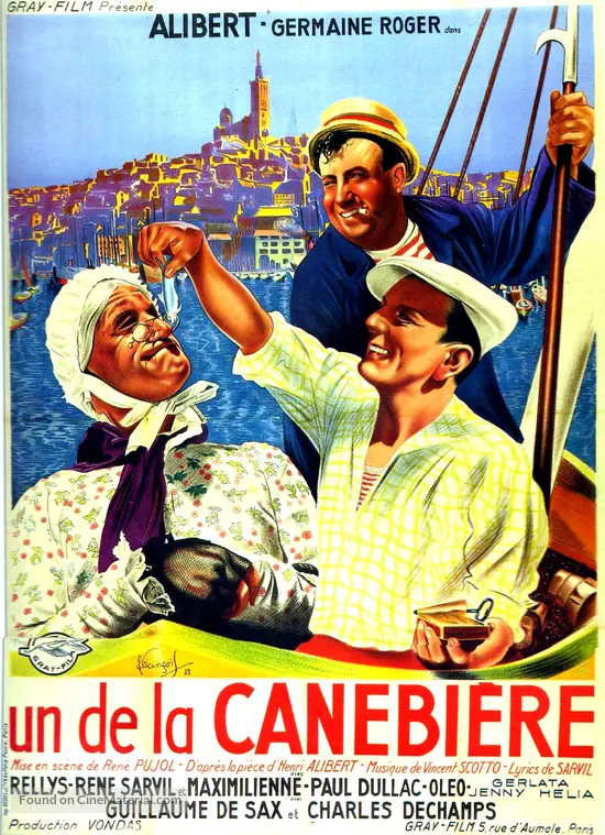 Un de la Canebi&egrave;re - French Movie Poster