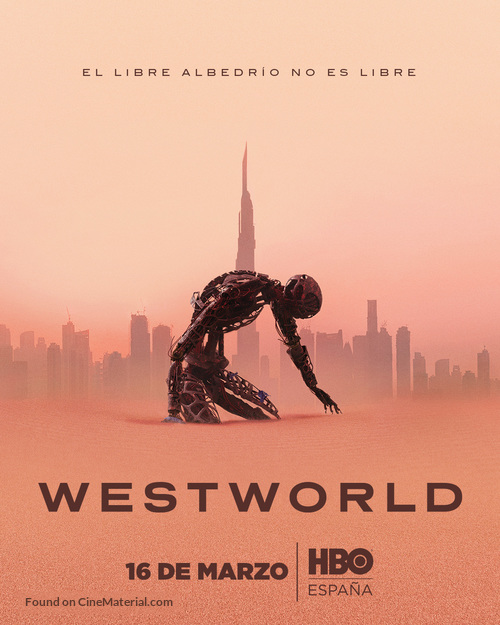 &quot;Westworld&quot; - Spanish Movie Poster