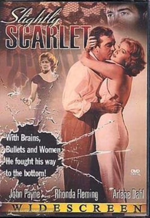 Slightly Scarlet - DVD movie cover