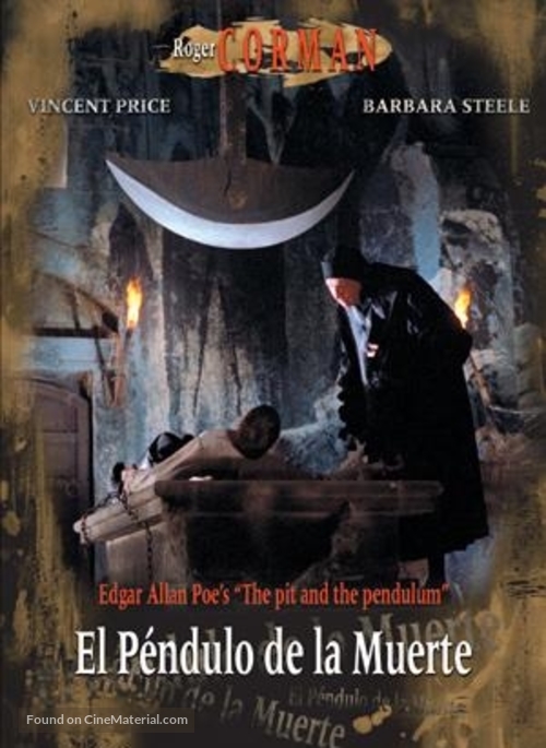 Pit and the Pendulum - Spanish DVD movie cover