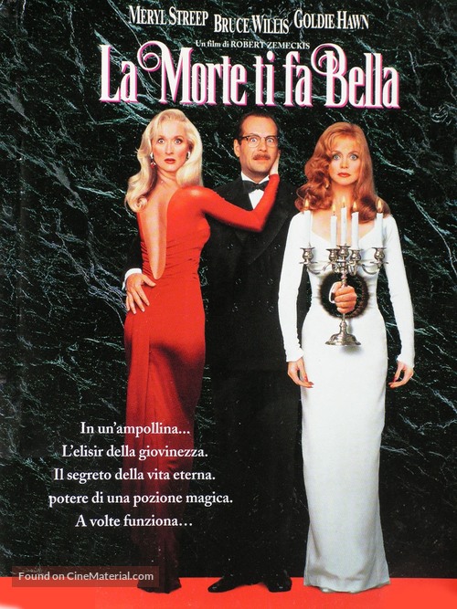 Death Becomes Her - Italian DVD movie cover