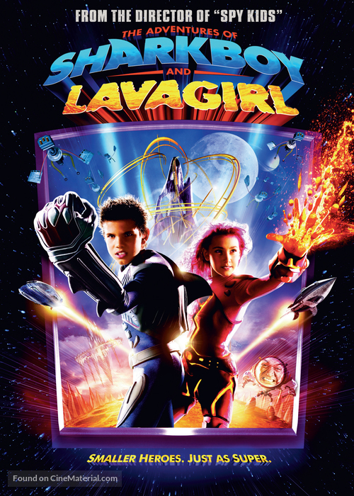 The Adventures of Sharkboy and Lavagirl 3-D - DVD movie cover