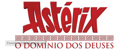 Ast&eacute;rix: Le domaine des dieux - Portuguese Logo