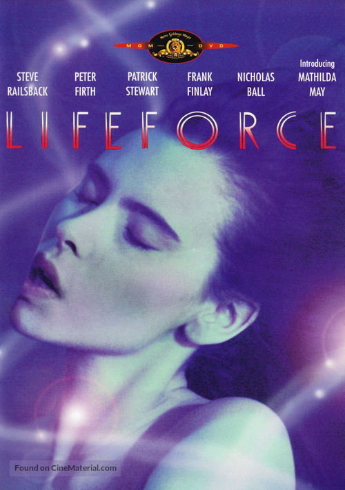Lifeforce - DVD movie cover