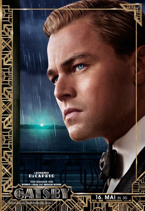The Great Gatsby - German Movie Poster